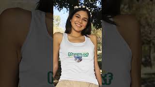 Mela Ripp-Tanktop Modell Oshin Video