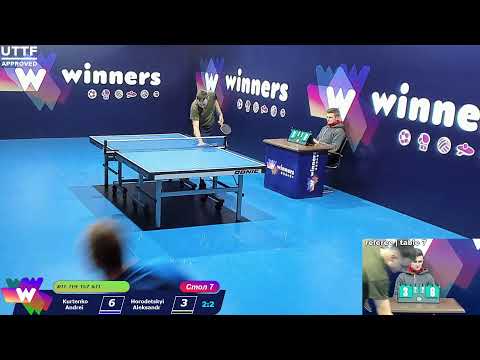 Kurtenko Andrei - Horodetskyi Aleksandr WINners CUP Table Tennis 7 26.11.2020 15:15