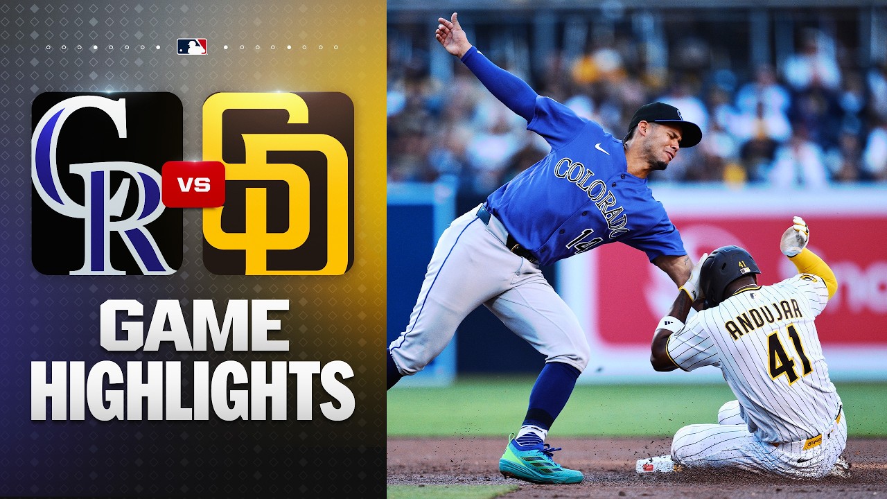 Rockies vs. Padres Game Highlights (4/11/26) | MLB Highlights