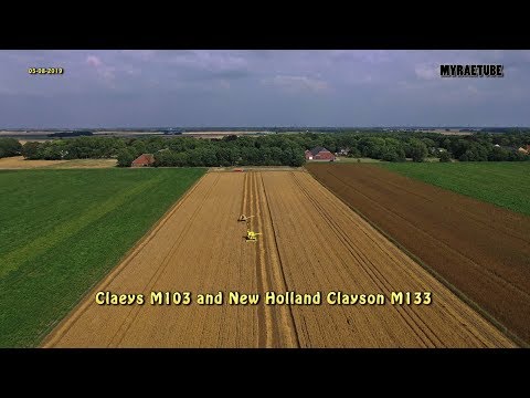 Claeys M103 and New Holland Clayson M133