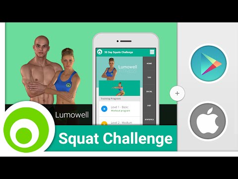 Squat Challenge 30 Day Workout Video