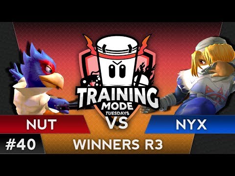TMT 40 - Nut (Falco) VS Nyx (Sheik) - SSBM Winners R3 - Smash Melee