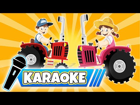 KARAOKE 🎤 JADĘ TRAKTOREM | Urwisowo - piosenki dla dzieci ⭐⭐⭐⭐⭐