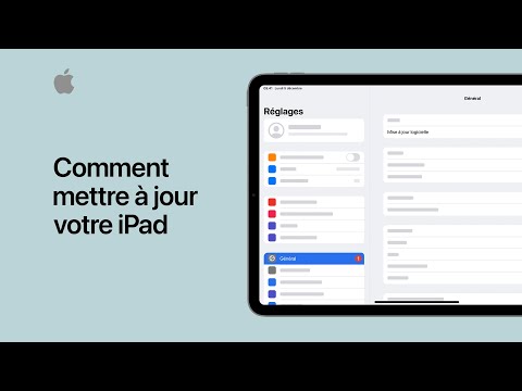 Mettre à jour votre iPad | Assistance Apple