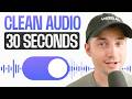 How To REMOVE Background Noise AI Clean Audio