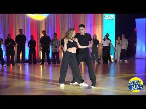 2025 Swing Fling Champions AllStar's Choice Glenn Ball & Noelle Hoeppner   4K