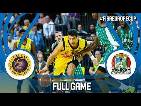 Falco Vulcano (HUN) v BC Balkan (BUL) - Full Game - FIBA Europe Cup 2017-18