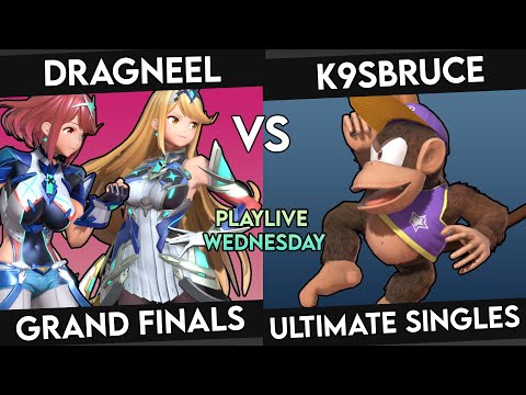 BNB Playlive Wednesday 3 - Dragneel (Pyra/Mythra) VS K9sbruce (Diddy Kong) Grand Finals