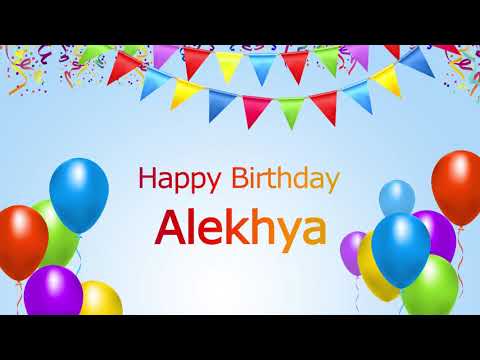 Happy Birthday Alekhya