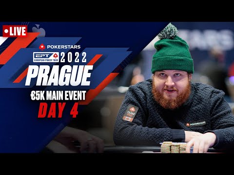 EPT PRAGUE 2022: €5K MAIN EVENT – DAY 4 ♠️ PokerStars