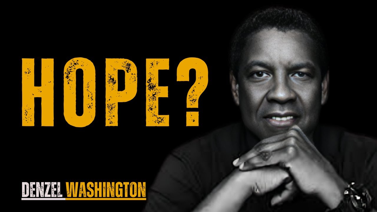 "Hope’s Journey: From Challenge to Victory"|| BEST MOTIVATION SPEECH INSPIRED BY DENZEL WASHINGTON