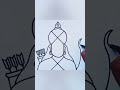 Easy Lord Shree Ram Drawing From 2 4 Dots Easy Step By Step Shree Ram Navami Rangoli