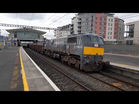 IE 071 Class GMs 072 & 083 on Tara Mines Trains at Clongriffin. 5/5/22