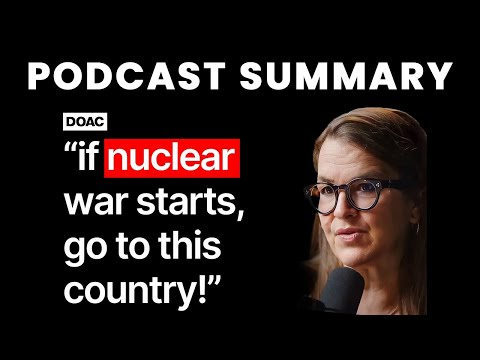 Nuclear War Expert: 72 Minutes To Wipe Out 60% Of Humans | Annie Jacobsen | The Diary Of A CEO
