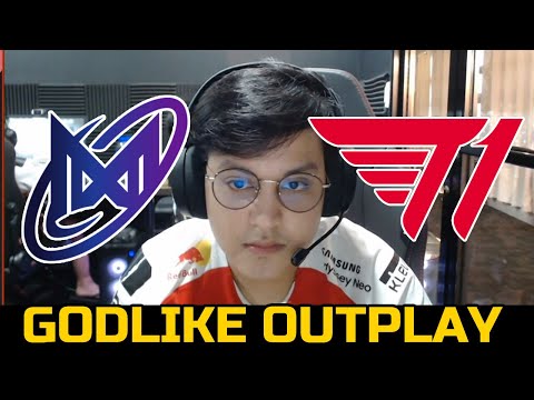 T1 VS NIGMA GALAXY SEA GAME 1 - TOTAL OUTPLAYED