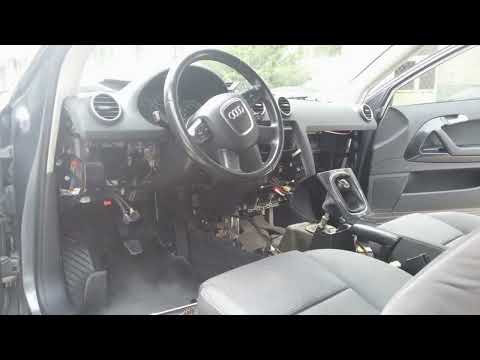 Audi A3 8P 2003-2008 How To Change 1 Din To 2 Din Console Replace & Android Navigation