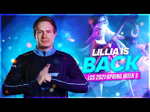 BROXAH LILLIA IS BACK! | Broxah LCS 2021 Spring Week 5