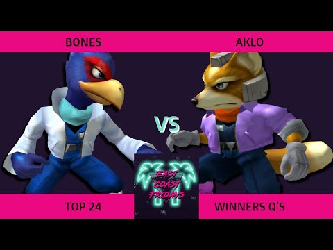 Bones (Falco) vs. Aklo (Fox) - ECF 174 Top 24 Winners Quarterfinals SSBM