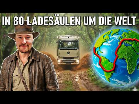 It all starts in 2026! A trip around the world in an electric truck.