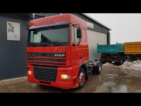 TRUCK DAF XF 95.430 4X2 TRACTOR UNIT FIŠ TRUCKS & MACHINERY SLOVENIA