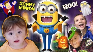 Caterpillar Crawl &amp; BOOING People FUNnel V Halloween Activities