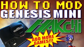 How to Mod a Genesis Mini with Hakchi 3.8! (Add More Games!)