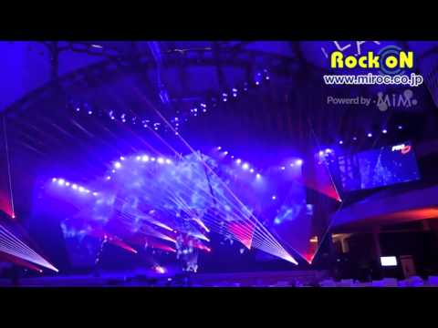 Projection Mapping Demo by Rock oN from musikmesse 2015