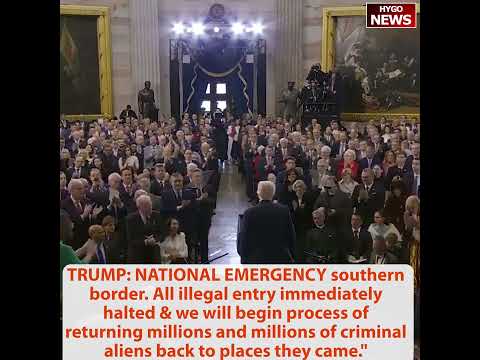 Trump: I was saved by God to Make America Great Again; NATIONAL EMERGENCY at southern border