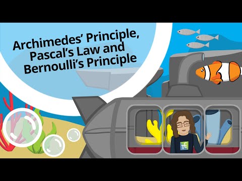 Archimedes' Principle, Pascal's Law and Bernoulli's Principle