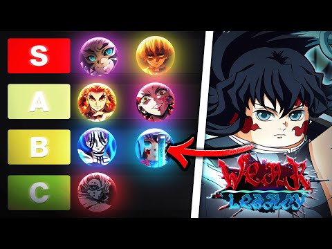 Weak Legacy 2 BEST Breathing Style TIER LIST (UPDATE 5)
