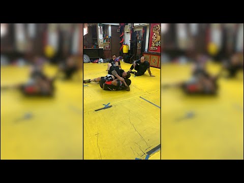 Can Opener to Cradle and Follow Up Attacks