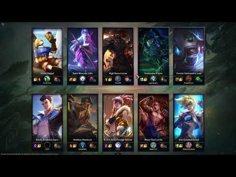 LCK Pros: DWG Showmaker (bot), Canyon (sup), DRX Doran (top), Pyosik (jungle), Chovy (mid)