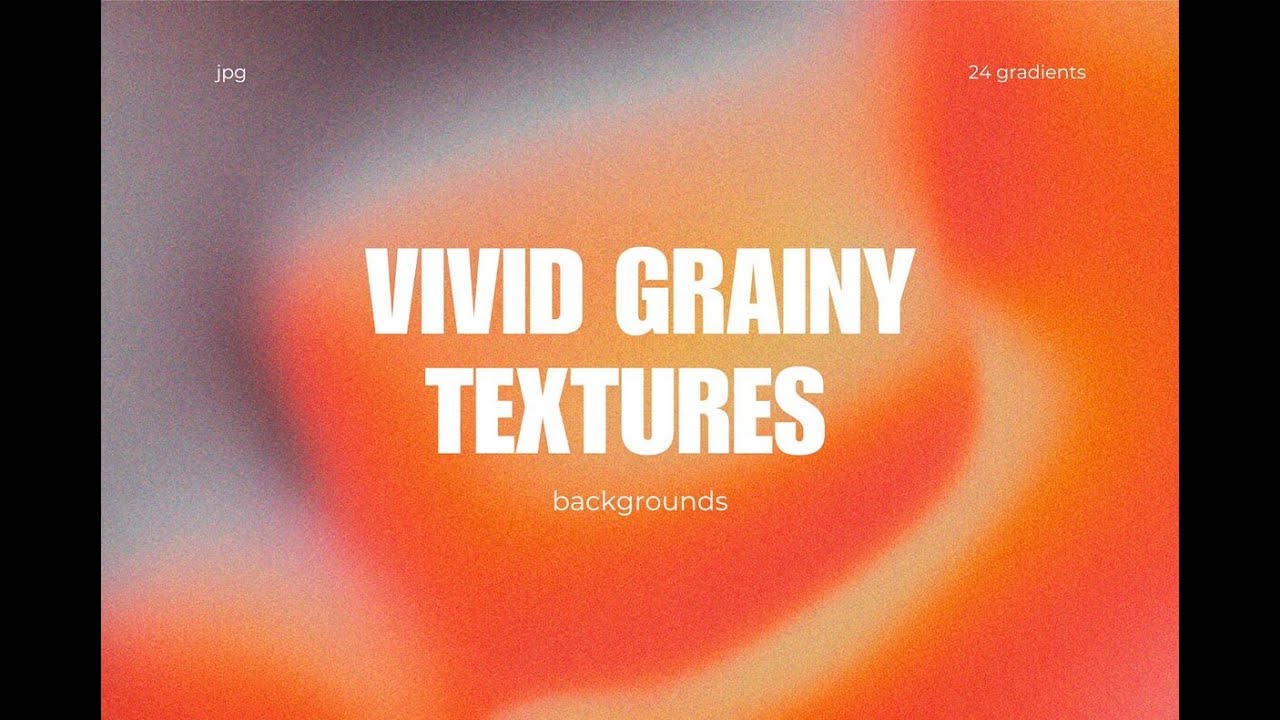 Vivid Grainy Gradient Textures Stock Graphics Download