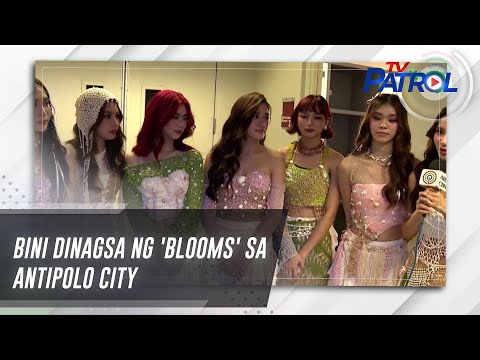 BINI dinagsa ng 'Blooms' sa Antipolo City TV Patrol