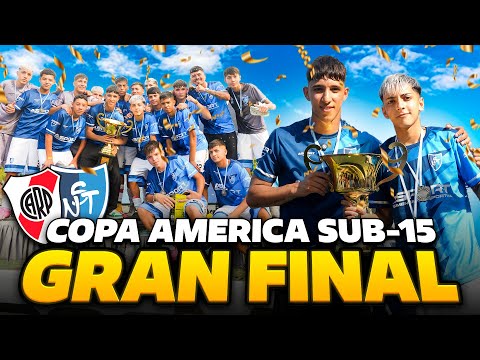 La SUB-15 juega la GRAN FINAL vs RIVER | NSTEAM SUB-15 FINAL COPA AMÉRICA AMATEUR