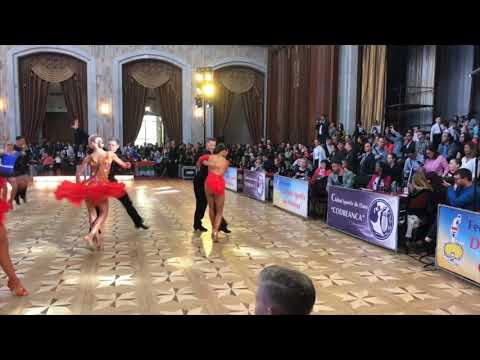 Jens Kristian Auring - Amalie Aune, NOR | Jive | WDSF European Championship Youth Latin 2019