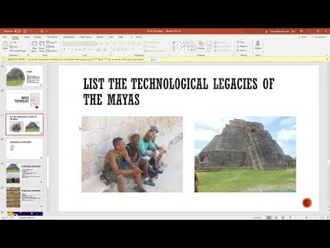 Lesson 10 Maya (Technology)