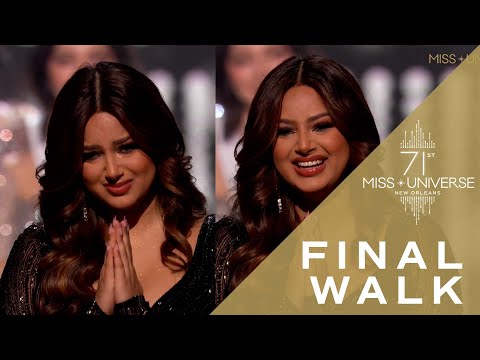 Harnaaz Sandhu's EMOTIONAL FINAL WALK! (71st MISS UNIVERSE)