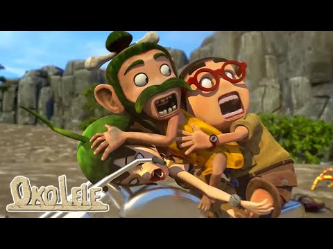 Oko und Lele 🦎 Neue Folge 74 - Spinnen⚡ CGI Animierte Kurzfilme ⚡ Lustige Cartoons