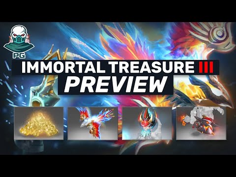 Dota 2 TI10 Immortal treasure 3 opening