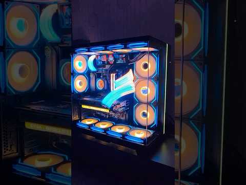 Lian Li O11 Dynamic Evo XL PC Build #pcbuild #shorts #gaming