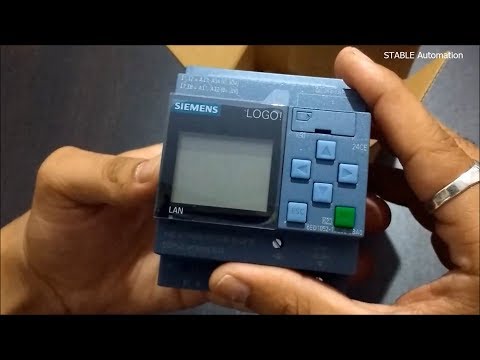 Siemens Logo 6ED10521CC080BA2 PLC