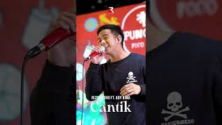 Download lagu CANTIK - RIZKI RIDHO FEAT. ADY BIMA | LIVE AT KAMPUNG ARTIS FOODCOURT #shorts mp3