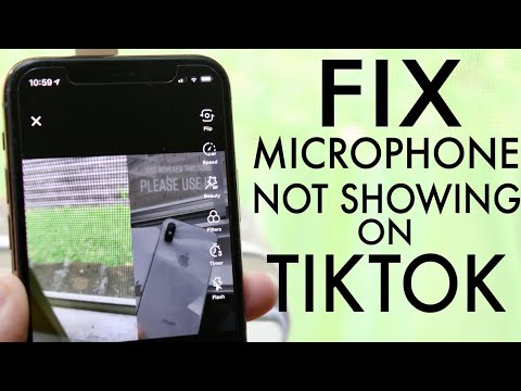 YouTube video about: How to turn microphone on tiktok?