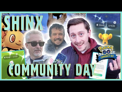 SHINY SHINX COMMUNITY DAY & CANDY XL BOOSTS IN POKÉMON GO!! Featuring @IanWaterfall  @Masterful27
