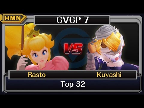 GVGP 7 Top 32 Melee - Rasto (Peach) vs. Kuyashi (Sheik)
