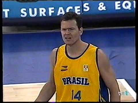 Mundobasket 2002. Indianapolis. 2ª fase. Brasil vs España