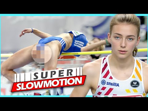 [Super SlowMotion] Women Jump Events - European Championship Torun 2021 - part 6