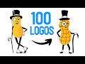 I Drew 100 Logos From Memory