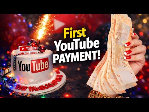 My First YouTube Payment  | Full Celebration Vlog in Urdu #payment#monetization#16ksubscribers